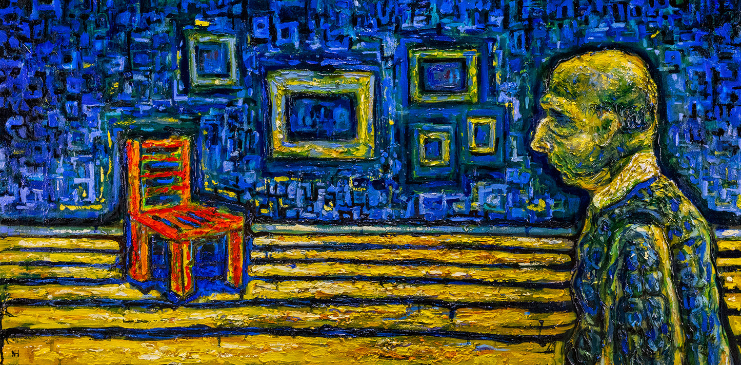 "The Red Chair" Signed Print