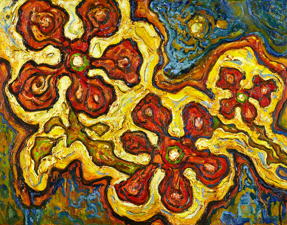 "Flowers" Signed Print