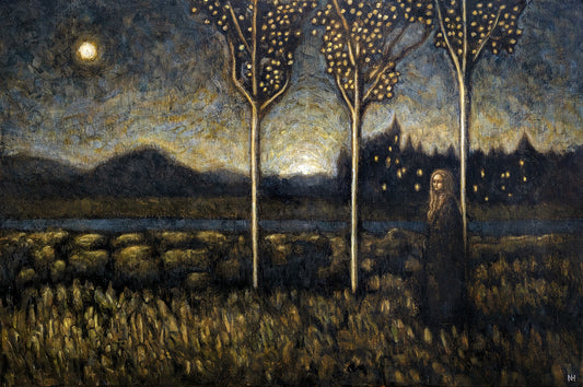 "The Three Trees" Original Painting