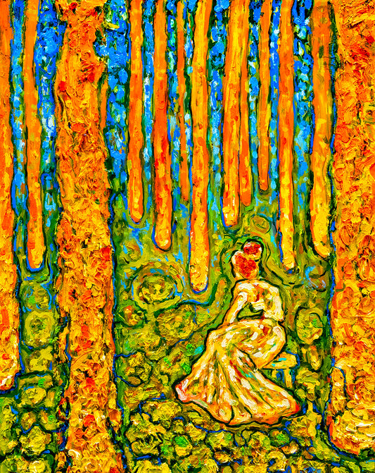 "The Orange Forest" Signed Print